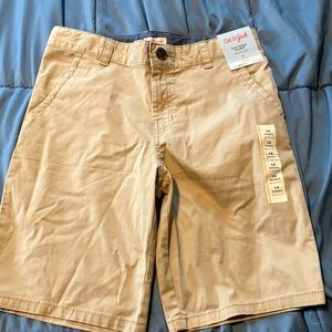 NWT khaki Shorts - Boys Size 14